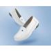 MaxMuxun Women's Non Slip Leather Nursing Shoes - Comfortable Slip-on Loafers for Restaurant Work - Blue, Size 5.5 - Buy Online on SooperMarket.com
