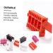 WOONEKY 4pcs 16 Grinding Head Display Stand Vintage Hair Comb Nail Bit Storage Manicure Drill Bits Drill Bit Case Toolbox Nasal Trimmers for Men Drill Bit Organizer Take Away Nail Drill Pp - Buy Online on SooperMarket.com