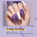 28g Dark Purple Dipping Powder for Summer Gel Nails - No Lamp Cure, Natural Dry | HJ-ND064B-No.27 - Buy Online on SooperMarket.com