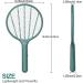 Bug Zapper Racket - Electric Fly Swatter for Indoor & Outdoor Mosquito Killer (2 Green) - Buy Online on SooperMarket.com