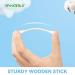 YANGRUI Cotton Swab 510 Count BPA-Free Wooden Stick Double Round Ear Swabs Eco-Friendly Cotton Buds - Pack of 1 - Buy Online on SooperMarket.com