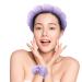 Retrowavy 6 Pcs Spa Headband for Women - Puffy Sponge Terry Cloth Makeup Headband - Skincare Hair Accessories (Pink Purple) - Buy Online on SooperMarket.com