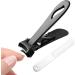 Nail Clippers with File Nail Clippers Set Fingernail Cutter | Professional Heavy Duty Precision Stainless Steel Nail Clippers with Nail File for Stunning Nails Home and Travel Black - Buy Online on SooperMarket.com