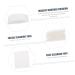Healeved 8pcs Cotton Pad Eye Cleaning Wipes - Baby Wipes Facial Washing Pads Cosmetic Accessories - 11x10cm White - International Shipping Available - Buy Online on SooperMarket.com