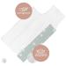 Mimuselina 2 Pack: Portable Baby Changing Pad & Diaper Bag - Water-Repellent Foldable Dirt-Repellent Mint Design - Buy Online on SooperMarket.com