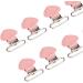 30-Pack Pink Galvanized Pacifier Clips - Perfect for Crafting & DIY Projects - Buy Online on SooperMarket.com