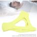Breathable Anti-Snoring Chin Strap - Adjustable Jaw Support Belt in Yellow - Buy Online on SooperMarket.com