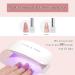 DANNI & TONI Semi Cured Gel Nail Polish Strips - Milk Swirls | Salon-Quality Manicure Stickers Set - Buy Online on SooperMarket.com
