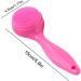 Silicone Face Scrubber | Manual Face Cleansing | Handheld Facial Cleansing Scrub | Waterproof Cat Paw Shaped Manual Spatula Scrubber Skincare Face Cleanser for Women Silicone Face Brush - Buy Online on SooperMarket.com