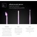 NuDerma Professional Skin Therapy Wand - Portable High Frequency Machine with 6 Wands for Clear, Firm, and Tight Skin - Buy Online on SooperMarket.com