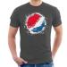 All+Every Pepsi Paint Splash Logo Men's T-Shirt XL Charcoal