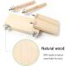 QUOZUO Bird Perches Stand Platform Natural Wood Parrot Toy Perch Stand Budgie Cage Accessories for parakeets Cockatiel Parrot - Buy Online on SooperMarket.com