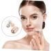 Volcanic Stone Ball Jade Facial Massager Set - Pink Jade Rollers & Skin Scraping Tools for Enhanced Beauty - Buy Online on SooperMarket.com