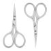 2 pieces 9 cm stainless steel Bartscher eyebrow scissors nasal hair scissors professional face hair removal stainless steel scissors for hair nose eyelash and eyebrow