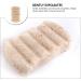 1Pc Wave Shape Facial Sponge Practical Face Puff Portable Body Cleansing Sponge - Buy Online on SooperMarket.com