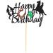 Arthsdite Cowboy Happy Birthday Cake Topper Little Cowboy Cake Topper Boot Shooting Western Theme Cake Decorations Black Glitter Decors for Kids Boy Men Birthday Party Supplies - Buy Online on SooperMarket.com