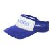 Customized Visor Hat Add Your Own Text Image Logo, Personalized Men Women Adjustable Empty Top Baseball Cap Summer Sun Hat Blue