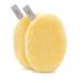 Waschies Kids Washing Pads - Reusable Super Soft Skin-Friendly Baby Cleaners - Made in Germany Pastel Yellow - 2 Pack - Buy Online on SooperMarket.com