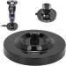 Universal Electric Shaver Charging Stand Round Shape Men's Electric Shaver Charging Stand Black - Buy Online on SooperMarket.com