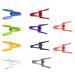 Small clamps made of wire tissue 10 pieces stainless steel for clothing elastic robust slip -resistant windproof ideal for socks underpants scarves food packaging random color
