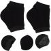 Healeved 10 Pairs Silicone Heel Socks Moisturizing Comfortable Foot Sleeves Cracked Heels Socks Heel Socks for Cracked Heel Moisture Socks for Dry Feet Toeless Socks Replaceable High Heels 14x12cm - Buy Online on SooperMarket.com