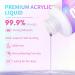 Saviland 120ml Monomer Acrylic Nail Liquid - Non-Yellowing Formula for Acrylic Nails Nail Extensions & DIY Applications - Buy Online on SooperMarket.com