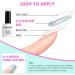 Mermaid Effect Pearl Glitter Gel Polish - Reflective Sparkle Shiny Clear Pastel Nail Gel - 7.5ml - UV/LED Lamp Cure - Nail Art Manicure - Buy Online on SooperMarket.com