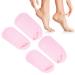 2 pairs of moisture socks gel socks Foot care treatment soft gel-lined infundled lotion spa socks to repair dry cracked feet