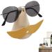 Nasal Glasses Holders - Unique & Funny Storage Organizer for Glasses Enthusiasts | Amusing Beard Colors - Perfect Gift! - Buy Online on SooperMarket.com
