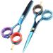 ccHuDE 12 Pcs Barber Hair Shears Scissors Finger Rings Grips Inserts - Grooming Shear Thumb Insert for Pet Shears - Buy Online on SooperMarket.com