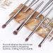 EVRCHGIEA Professional Makeup Brushes Set - Dark Grey 9pcs Brush Kit - Buy Online on SooperMarket.com