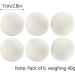 Gentle Laundry Care Ball Convenient Laundry Wool Dryer Ball Speed Laundry Routine 70mm Diameter Laundry Ball - Buy Online on SooperMarket.com