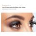 Buy Eyelash Comb Set - Stainless Steel Mascara Applicator Brushes | 2pcs Foldable & Portable for Easy Eye Makeup - Buy Online on SooperMarket.com
