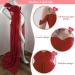 FEOYA Maxi Maternity Dress Chiffon Lace Strapless Gown | Red | Split Front | Photography | Full Length - Buy Online on SooperMarket.com