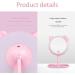 1PC Makeup Mirror with Light Vanity Mirror Rechargeable Touch Sensor LED Cosmetic Mirror for Travel Bedroom. - Buy Online on SooperMarket.com