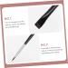 Baluue 6pcs Eyeliner Makeup Brush Dual-use Brush Oblique Eyeliner Brush Eye Brush Rayon Wooden Handle Black - Buy Online on SooperMarket.com