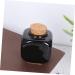 Mikinona Powder Bottle Jar Clear Ceramic Bottle Nail Art Ceramic Cup Liquid Powder Container Manicure Dishes Pill Container Bottle Ceramic Mug Practical Empty Bottle Wooden Bamboo - Buy Online on SooperMarket.com