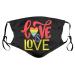 Face Masks Washable LGBTQ Lives Matter Dustproof Mask for Men and Women Brithday Gift