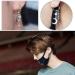 Mshion Unisex Moon Stud Earrings with Jewelry Box - 1 Pair | Unique Gift Idea - Buy Online on SooperMarket.com