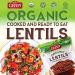 Gefen Organic Cooked Lentils - Ready to Eat - 16.9oz (3 Pack) - Buy Online on SooperMarket.com