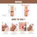 Silky Cream Contour Stick | Liquid Face Concealer & Contouring Wand | Easy to Blend Multi Functional Makeup Stick - Buy Online on SooperMarket.com