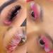 Pink 6D Colored Premade Fans Lash Extensions | Short Stem Pointy Base | Volume Fans | 0.07 D Curl | Mix 8-15 | Eyelash Extensions - Buy Online on SooperMarket.com