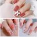 100 Pcs 3D Colorful Aurora Bow Nail Art Resin Rhinestone Charms - Nail Glitter & Accessories - Buy Online on SooperMarket.com