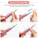Professional Electric Nail Drill 30000 RPM Efile Tool for Acrylic Gel Nails - Pink | Nail Drill Bits Set and Sanding Bands Included - Buy Online on SooperMarket.com