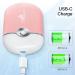 Geisofu USB Mini Portable Bladeless Fan for Eyelash Extension - Rechargeable & Electric (Light Pink) - Buy Online on SooperMarket.com