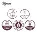 Mynena Deep Plum Matte Lipstick - Long Lasting, Waterproof, Lightweight | Talc-Free, Mica-Free, Gluten-Free, Paraben-Free - Mia - Buy Online on SooperMarket.com