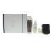 Men's Indulgence 4pc Set - Calming Body Wash 10.1oz Aftershave Lotion 10.1oz Candle 3.4oz and 1 Washcloth - Balance Uplift & Invigorate - Natural Vegan Cruelty Free