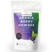 Powbab Aronia Berry Powder from 100% USA Grown Organic Aronia Chokeberry. No Added Sugar. Not Freeze Dried. Made in the USA Black Chokeberry for Immune System, Circulation, Anti Inflammatory. (3.5 Oz) 3.5 Ounce (Pack of 1)