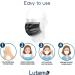 3-Ply Black Disposable Face Mask (50pcs) - Made in USA - Elastic Ear Loop | Non-Woven Polypropylene | Blocks Dust & Air Pollution - For Business and Personal Care - Buy Online on SooperMarket.com