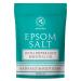 Epsom Bath Salt 35 Oz / 1kg with Peppermint Essential Oil - 100% Pure Epsom Salts - Magnesium Sulphate Crystals & Eucalyptus - Skin Care - Relaxation